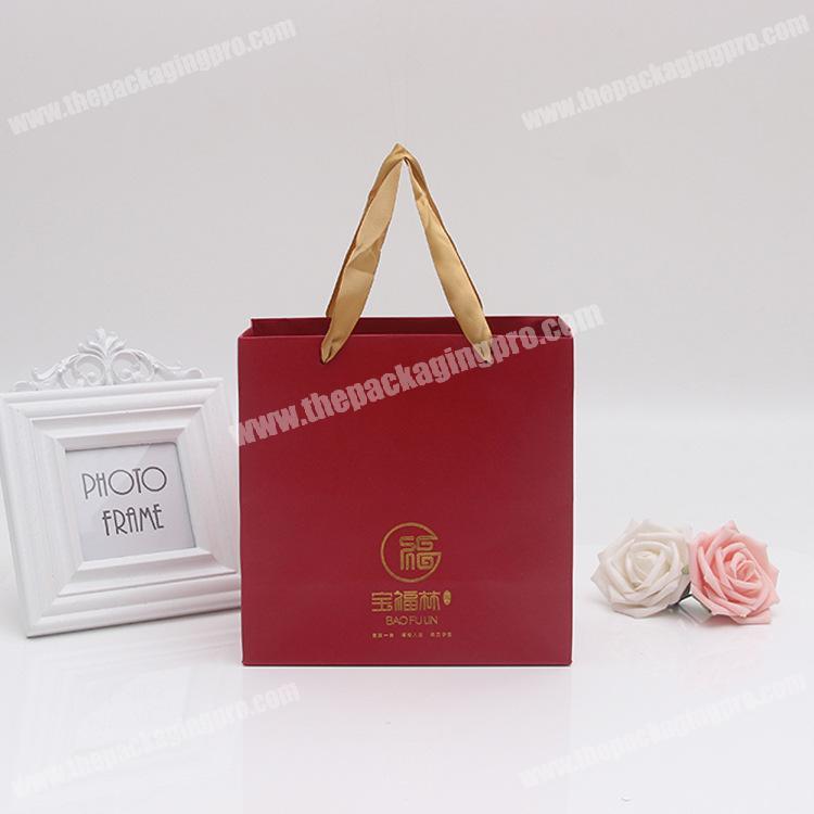 high-end fashion gift custom made clothing high quality paper packaging for handbag