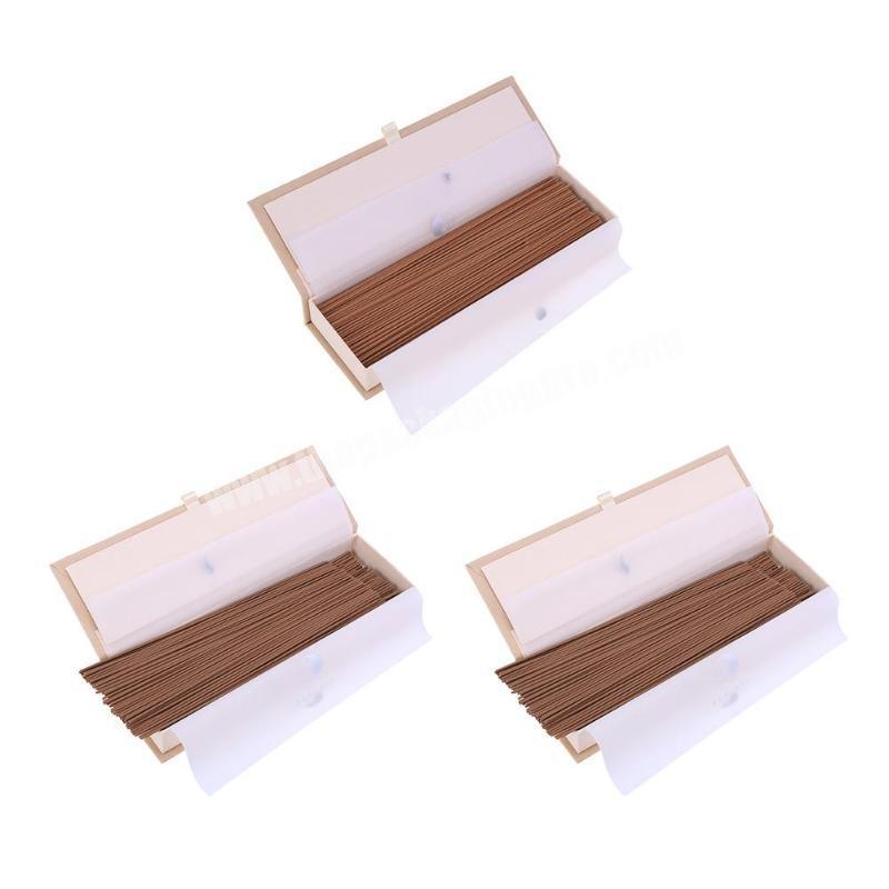High-end Folding Magnetic incense packaging box for incense stick Box accept customized