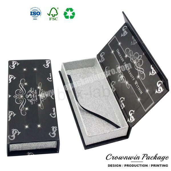 High-End Luxury Custom Magnetic False Eyelash Box Crownwin Packaging