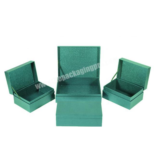 High-end paper Jewelry Packaging Boxes Can Be Customized Exclusive Brand Logo