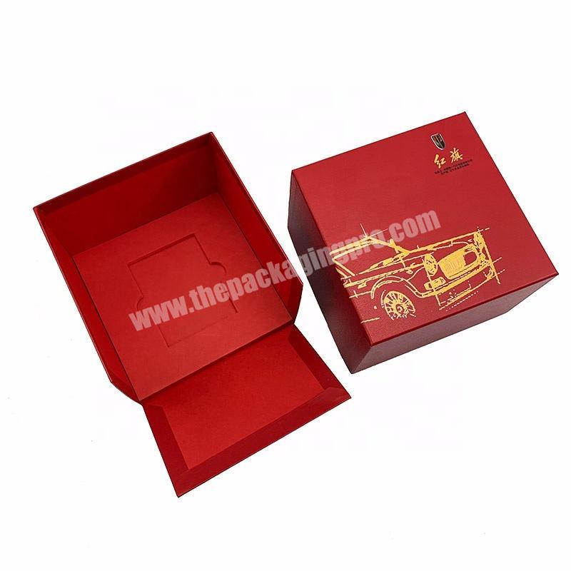 High-end printed logo wholesale special paper gift cardboard electronic product packaging box