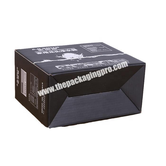 High end printed paper corrugated faucet packing carton box