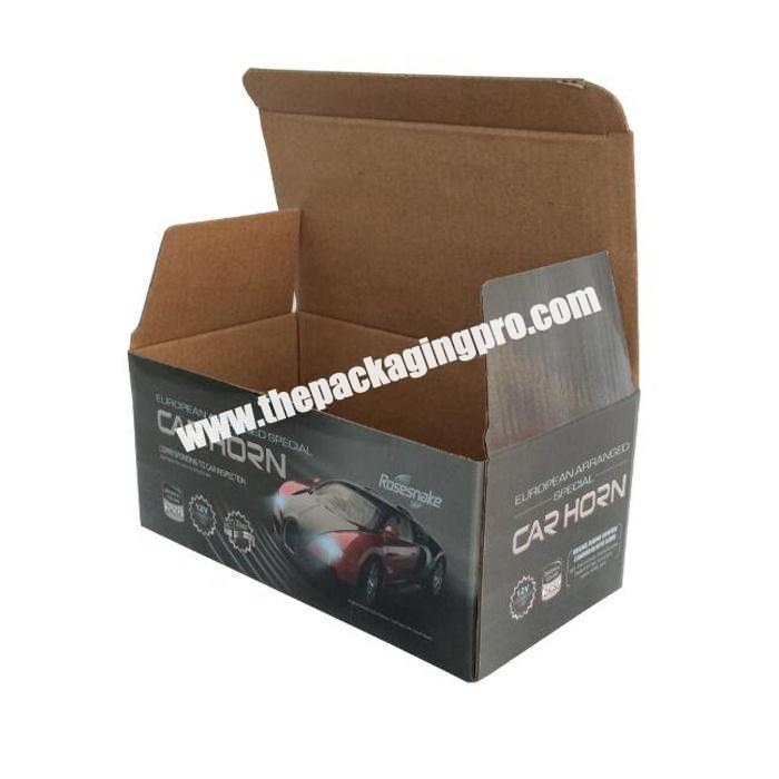 High end printing corrugated paper packaging box mounting 300gsm cardboard
