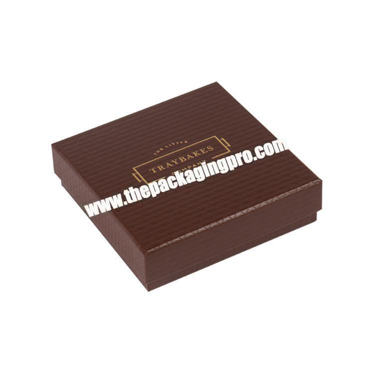 high end small food grade chocolate packaging boxes gift