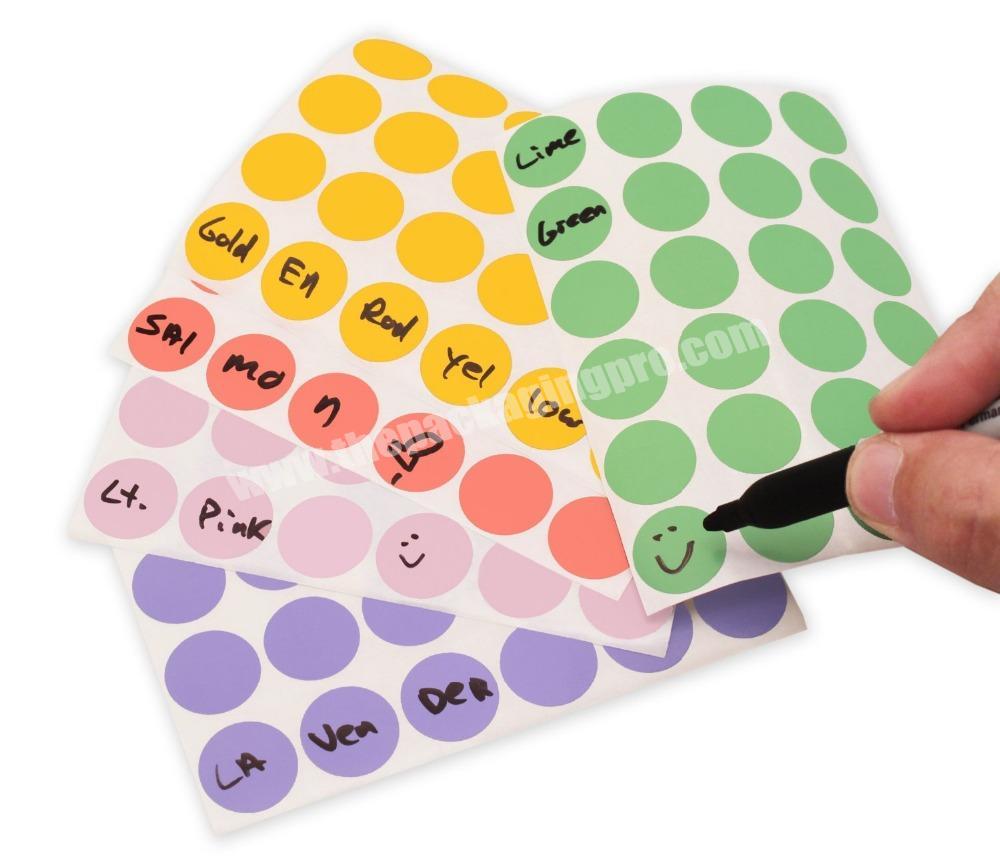 High Quality Adhesive Paper Label Sticker Printing in Sheet or Roll