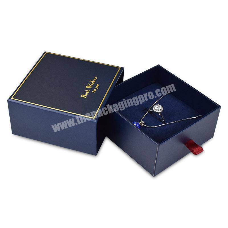High quality and low price custom ring box for packaging jewelry rings
