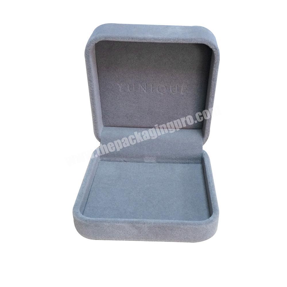 High quality beautiful fliptop velvet ring jewelry box