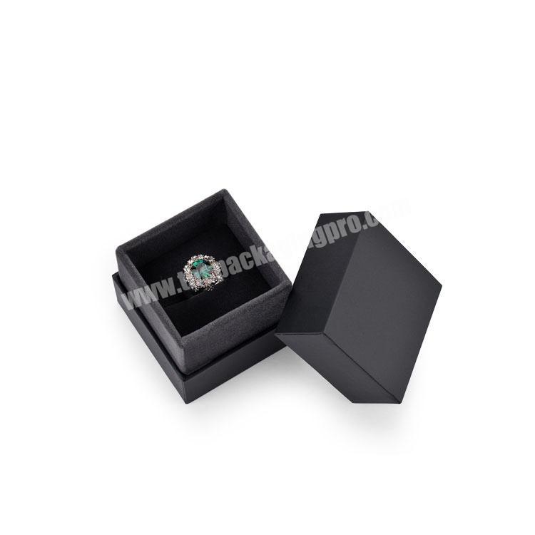 High quality best selling ring box jewelry custom logo for packaging jewelry ring