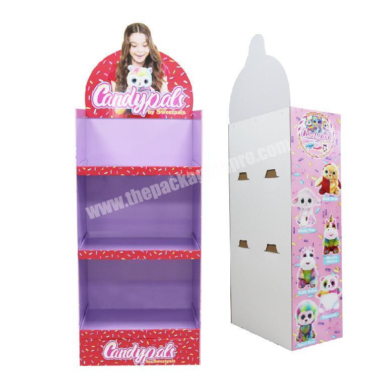 High Quality Better Price Innovation Foldable Corrugated Paper Storage Cosmetics Display Box