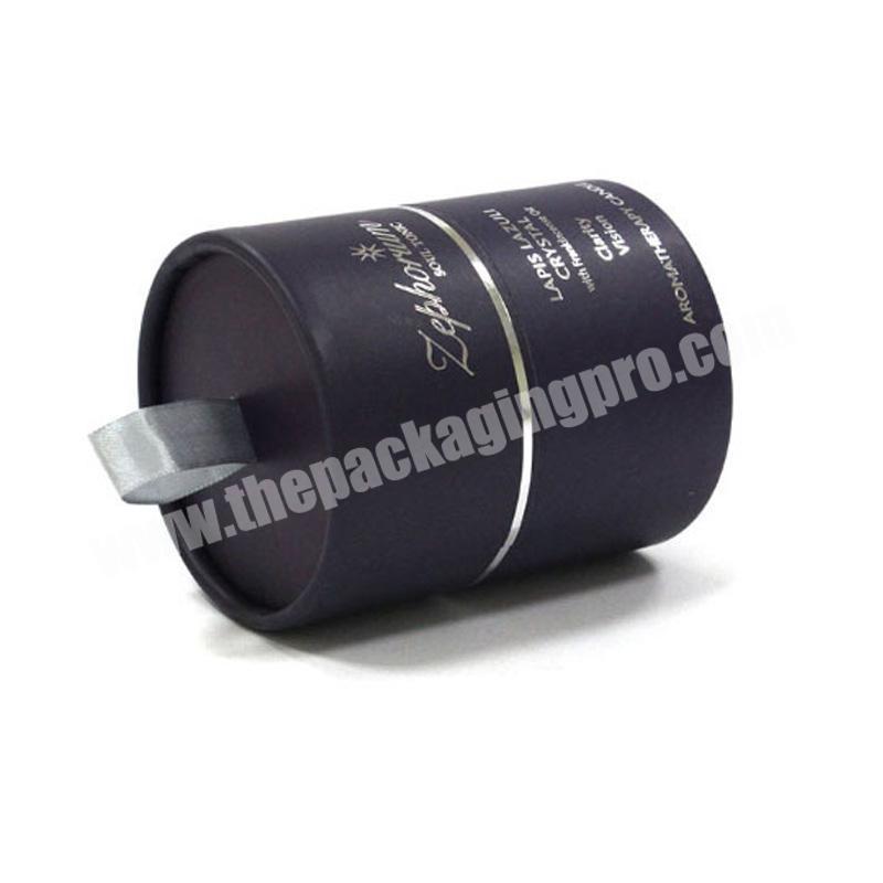 High quality biodegradable cardboard round paper box