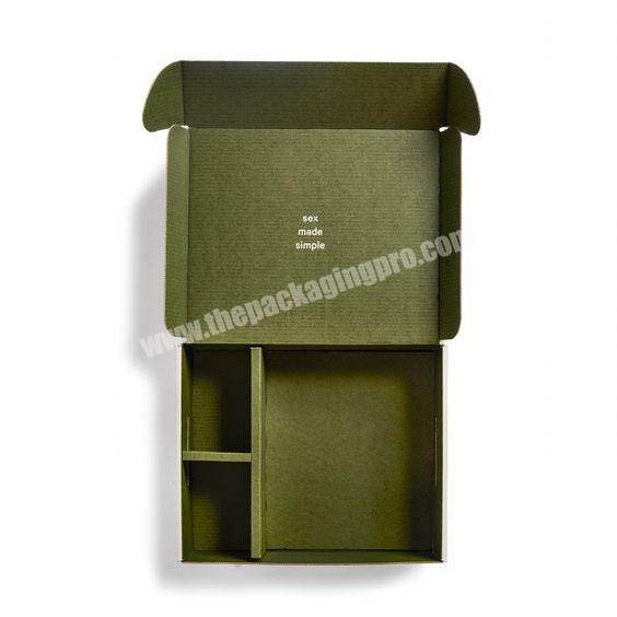 High Quality Black Corrugated Box With Insert For Candle
