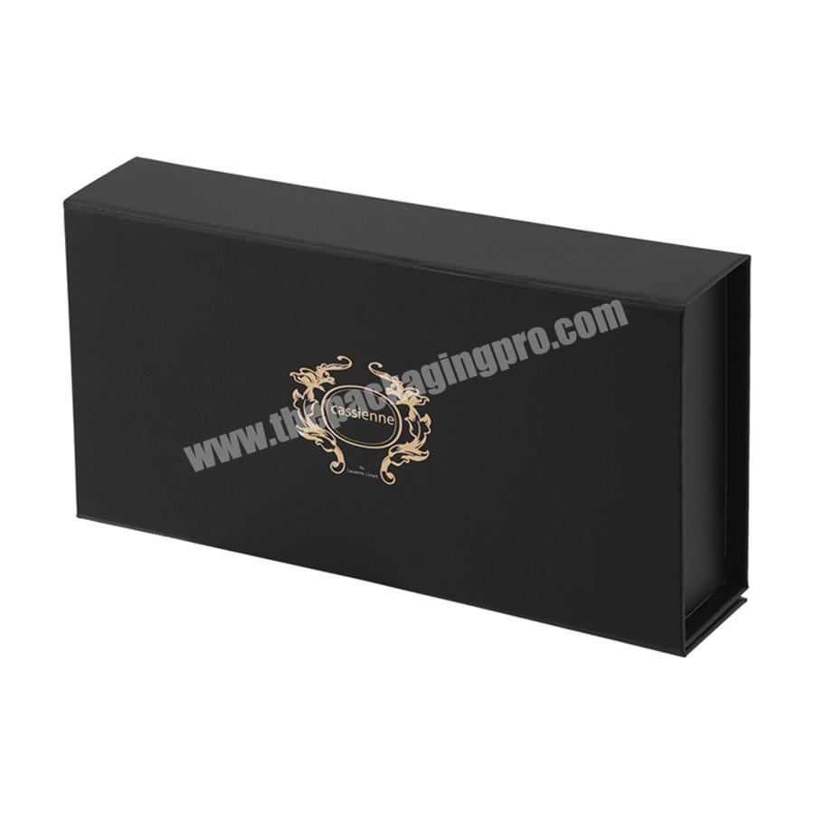 high quality black private label gift box