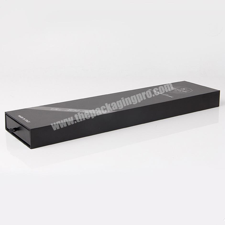 High quality brand tie presentation box necktie packaging gift box