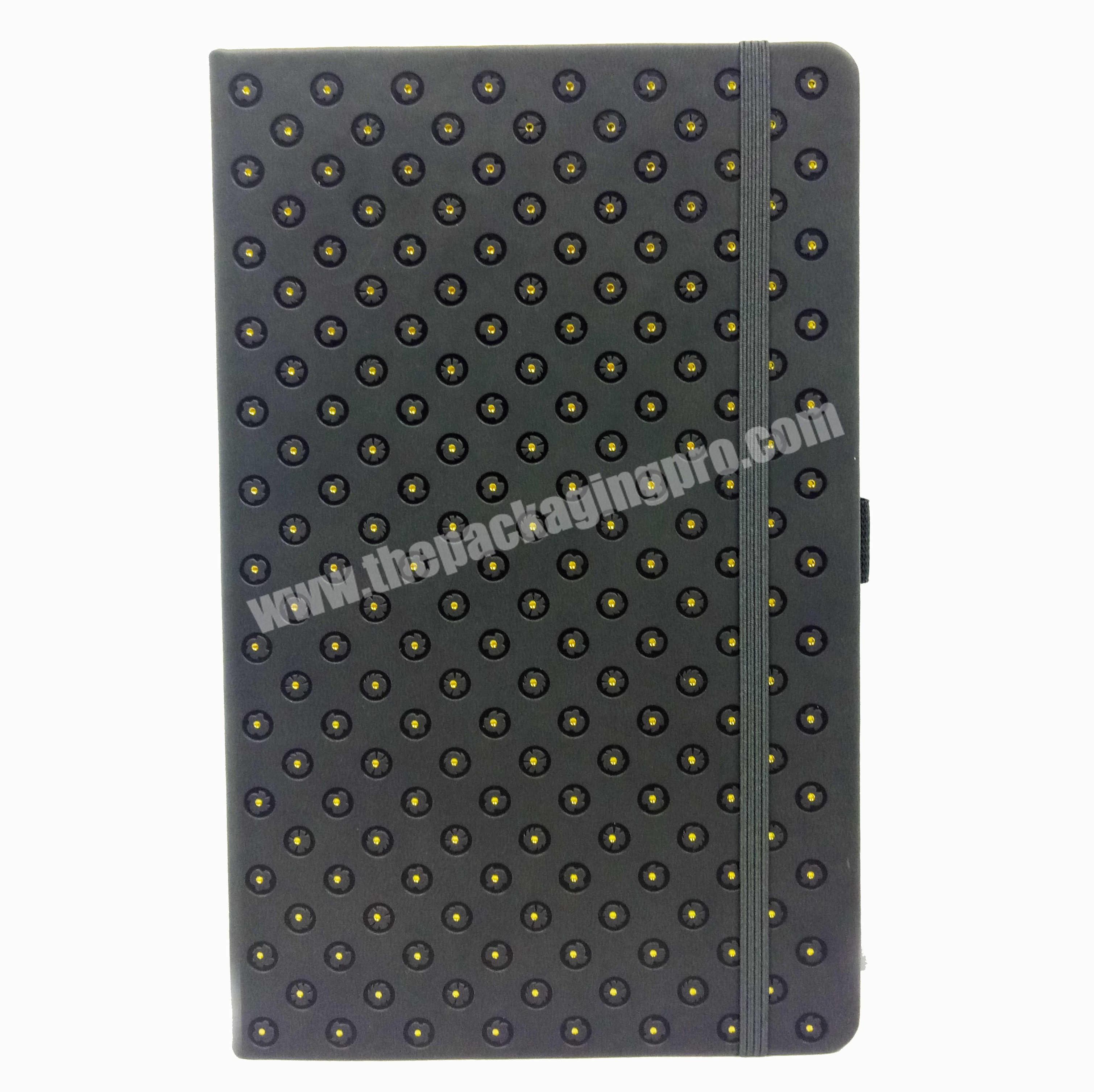 High quality business notebook wholesale custom planner leather cover diary