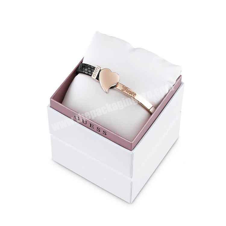 High quality cardboard chain bracelet jewelry packaging box