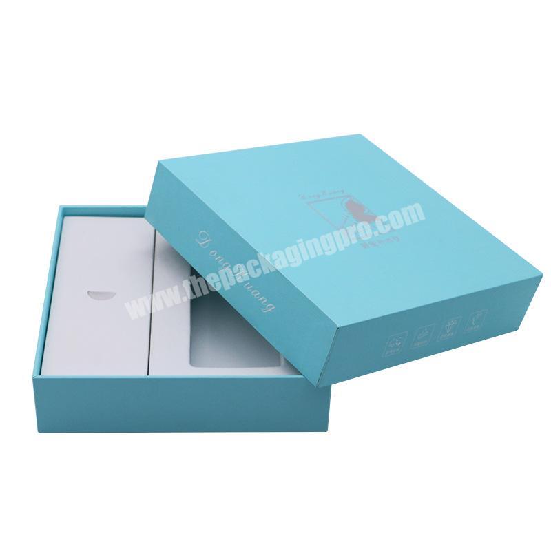 high quality cardboard packaging box with clear lid cheap wholesale