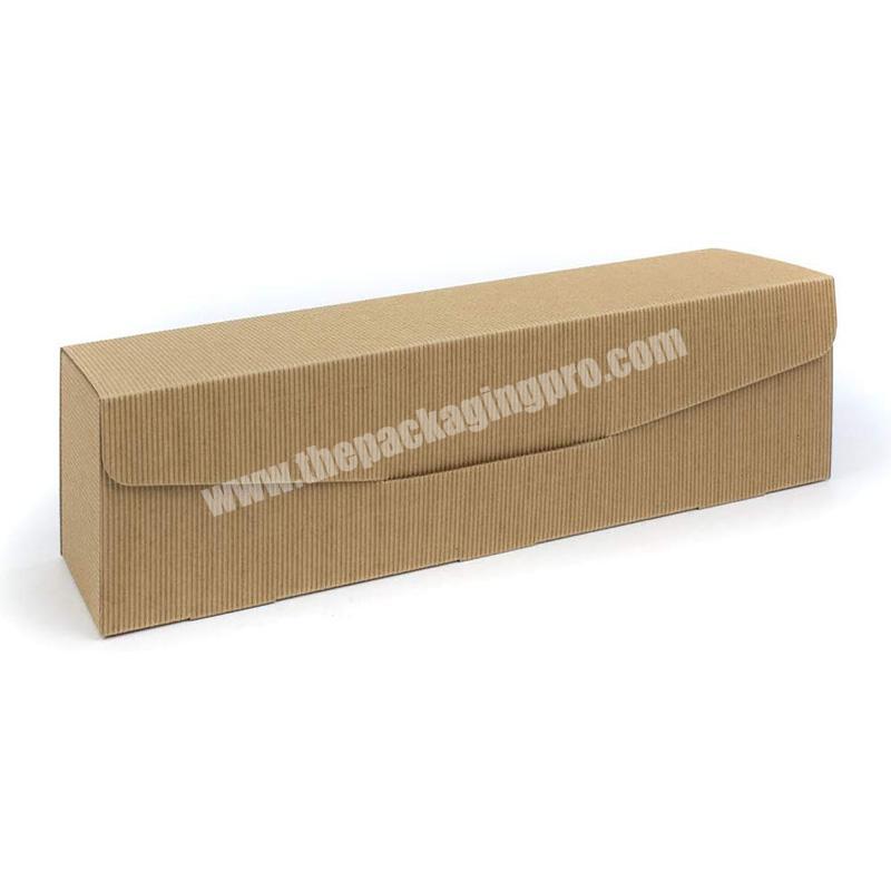 High quality carrier carton cardboard corrugated paper glass wine gift boxes