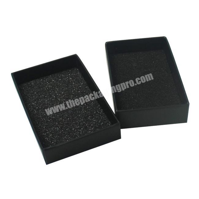 High Quality Cheap Black Paper Gift Box With Stamped Logo, Paper Gift Box For Bow Tie Packaging