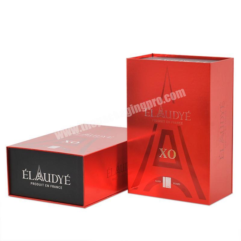 High quality cheap wine packaging box for high-end wine luxury wine packaging box