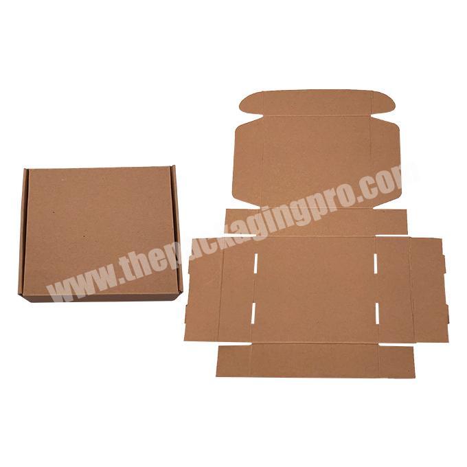 High quality closure box packaging brown box packaging