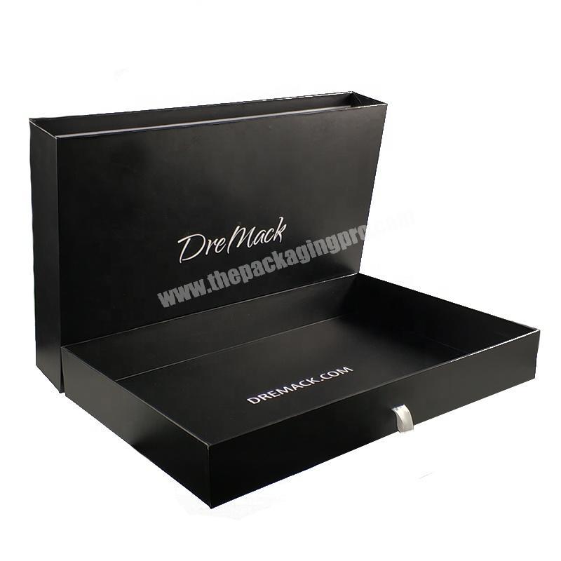 High quality colorful underwear lingerie gift boxes with drawer design