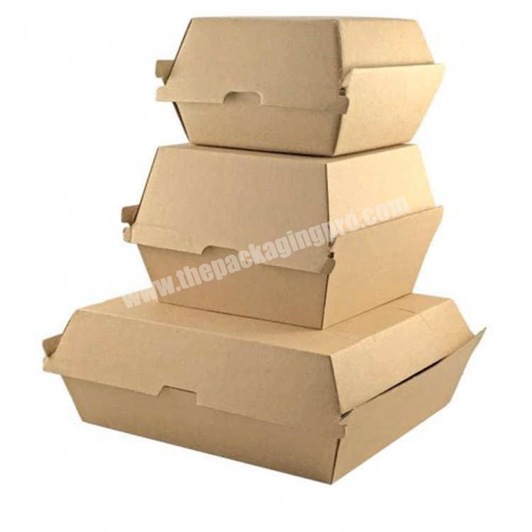 High Quality Corrugated Cardboard Carton Tuck Top Food Packaging Box Making From China Supplier