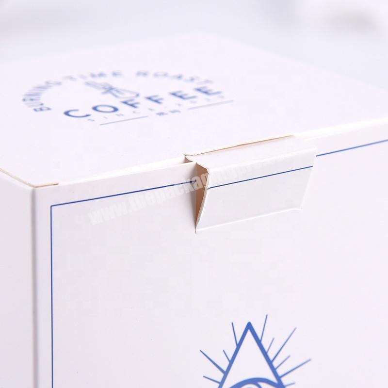 High Quality Cosmetic White Matt Lamination Custom Paper Packaging Box