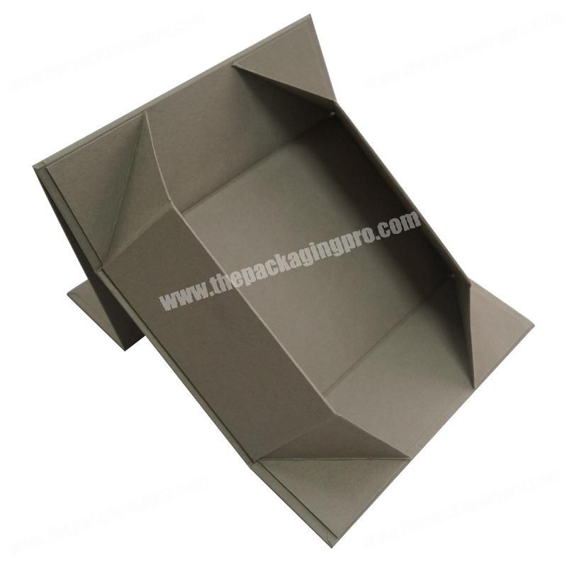 High quality custom cardboard paper LOGO printing foldable magnetic closure underwear box packaging