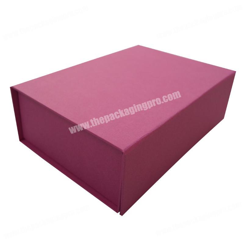 High quality custom cardboard paper printing foldable magnetic clothings packaging gift box with your logo