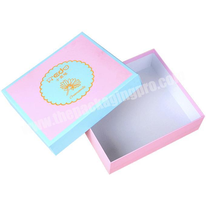 High quality custom colorful bow tie boxes box baby clothes packaging