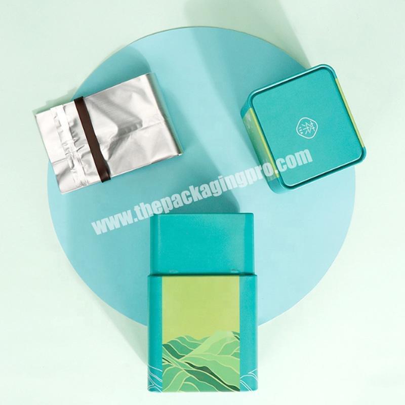 High Quality Custom Design Printing Paper Gift Packaging Luxury Cardboard Empty Tea Bag Box