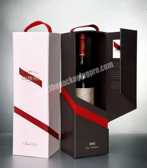 High Quality Custom Durable Kitchen Knife Gift Box Whisky Grape Wine Gift Set Box Packaging For Champagne Glasses