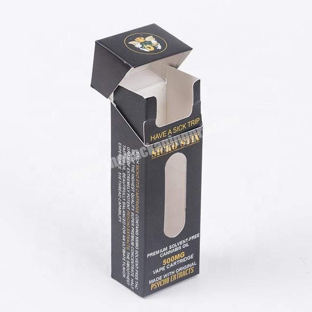 High quality custom E-cigarette style paper cardboard packaging box