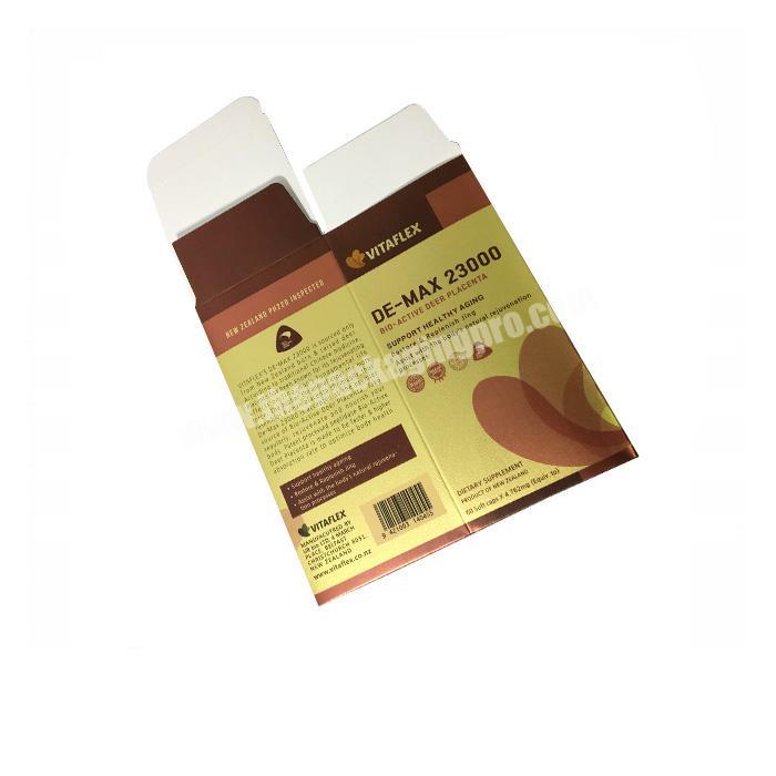 High Quality Custom  Folding Handle Tea Emballage Carton