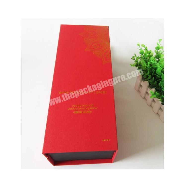 High quality custom gift boxes with folded packing