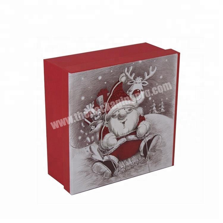 High quality custom gift card box christmas box packaging