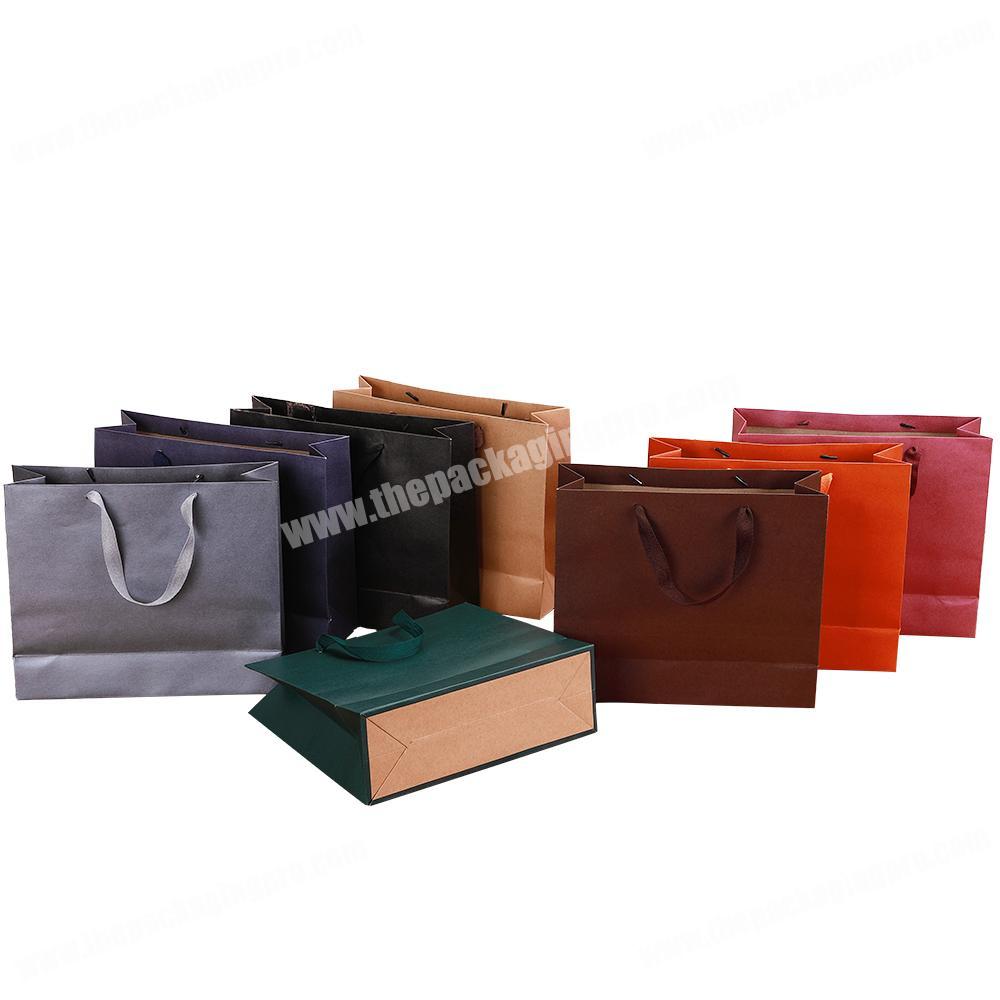 High Quality Custom Kraft Paper Shopping Bag