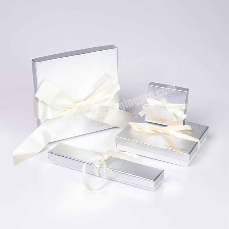 High Quality Custom LOGO jewelry packaging box and Cardboard Jewelry Box
