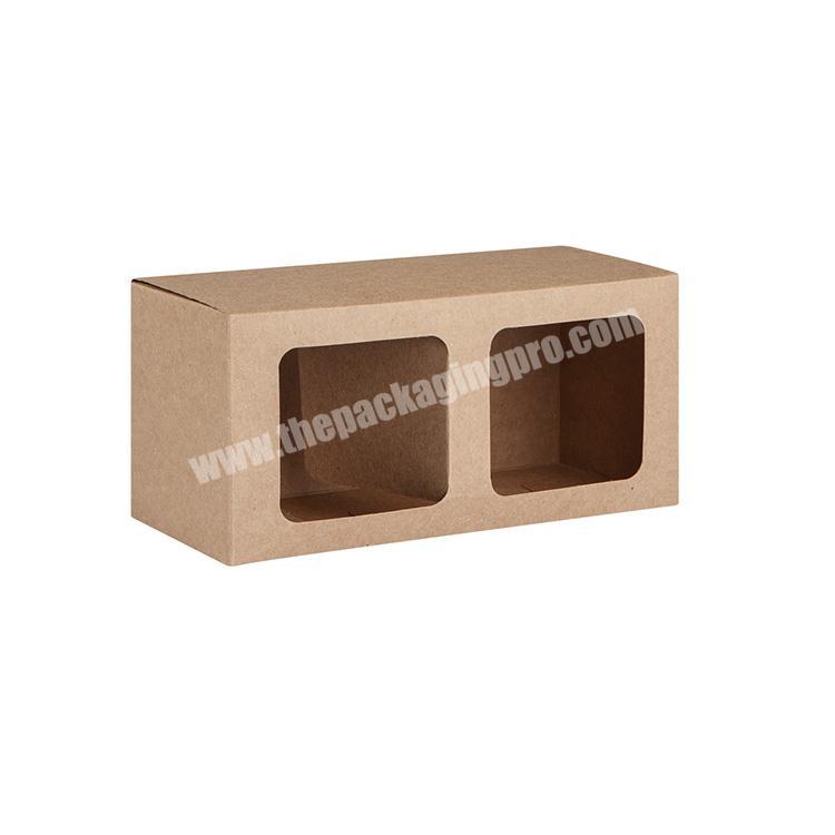 High Quality Custom Logo Kraft E Commerce Paper Box For Coffee Mug