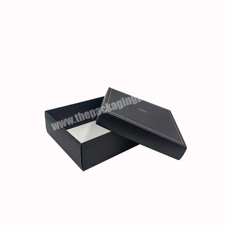 High quality custom logo luxury packaging boxes with lid