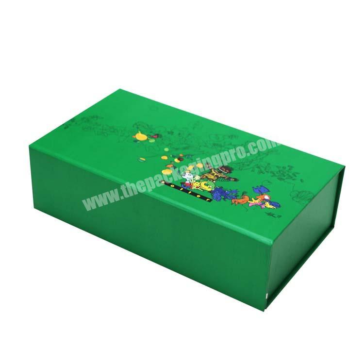 High Quality Custom Luxury Flat Folding CMYK Printing Gift Packaging Box
