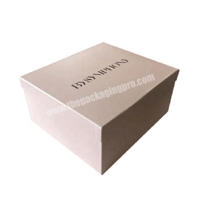 High Quality Custom Luxury Rigid Cardboard Packaging Magnetic Folding Paper Wedding Gift