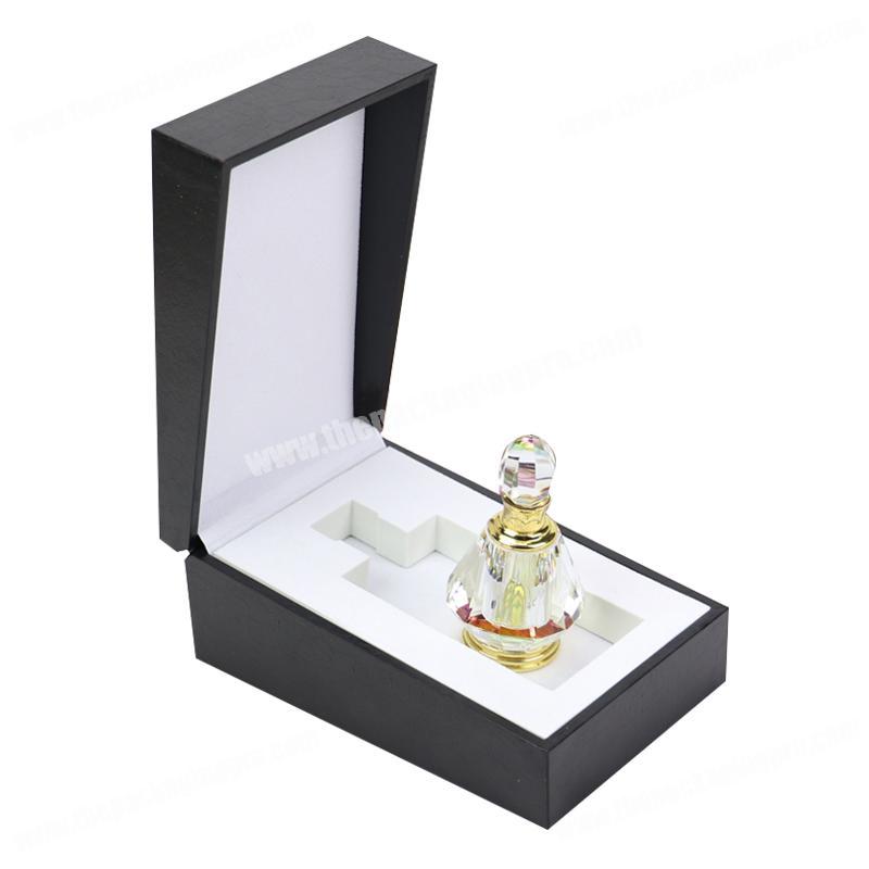 High Quality Custom Paper Material Cardboard Paper Magnetic Closing Perfume Gift Box Packaging with Foam Insert