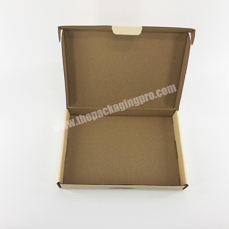 High quality custom Printed Mailer box Recycled Black Kraft Folding Box Corrugated Shipping Box