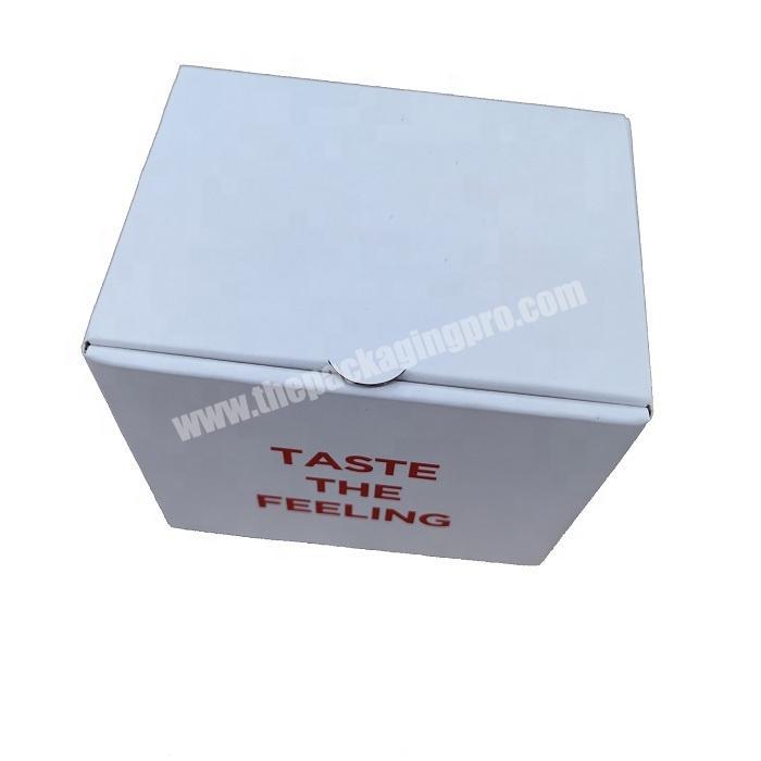 High Quality Custom Printing Corrugated  Mailing Paper Box For Shoe Packing