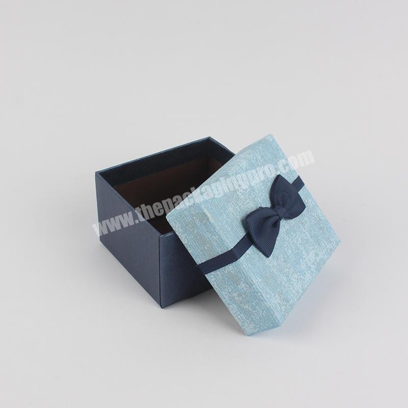High Quality Custom Ribbon Closures Paper Packaging Printing Gift Box