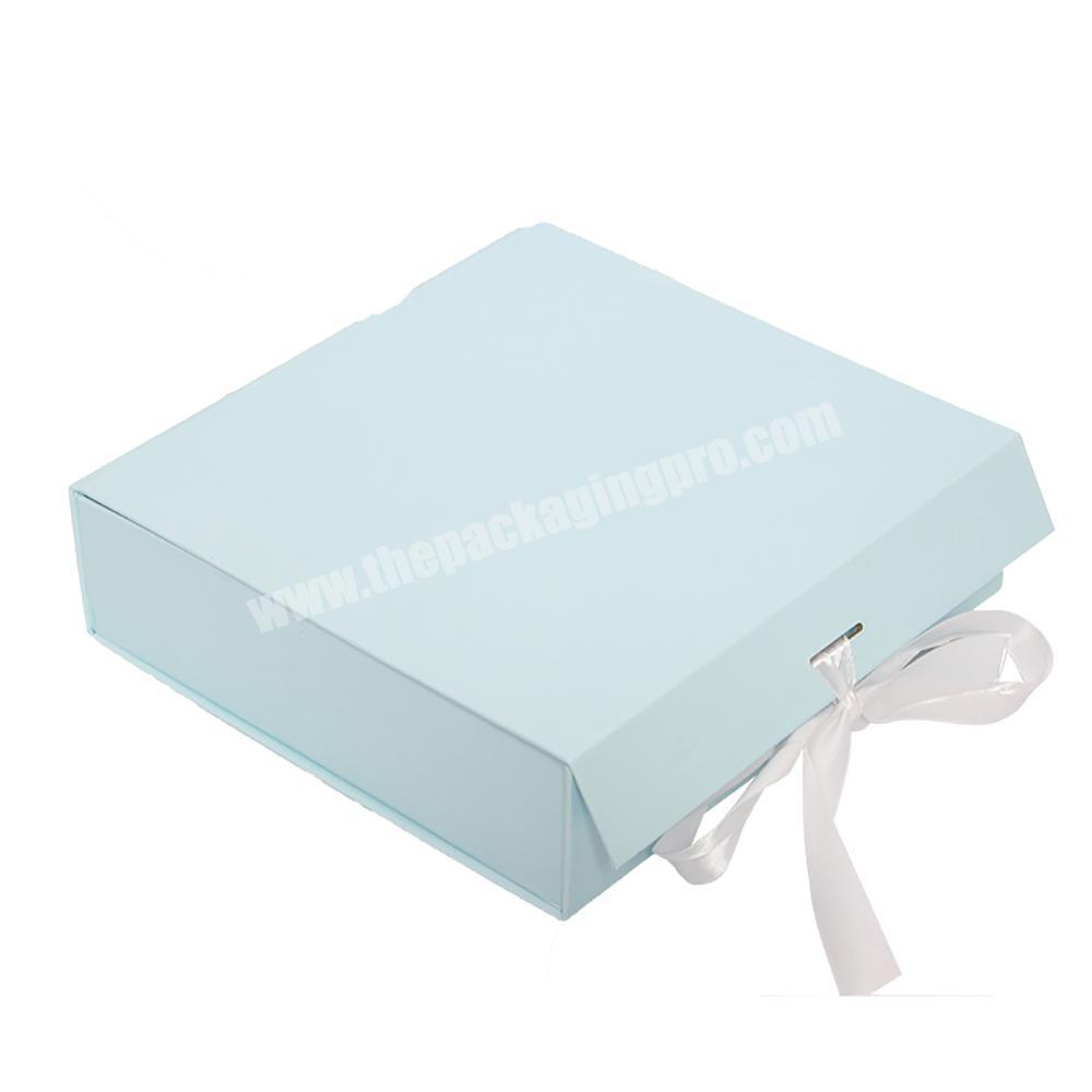 High Quality Custom slide cardboard jewellery gift box with ribbon
