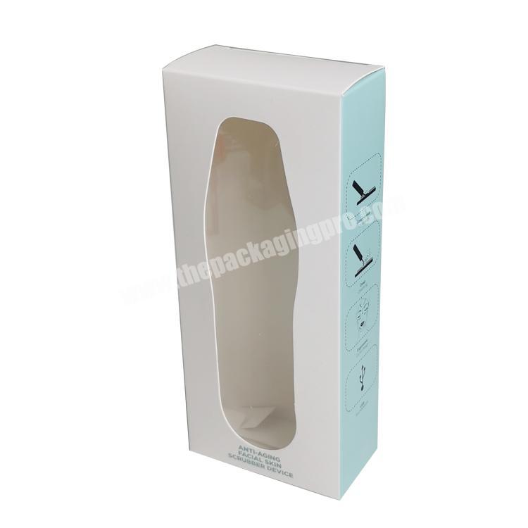 High quality custom small paper packing box with window