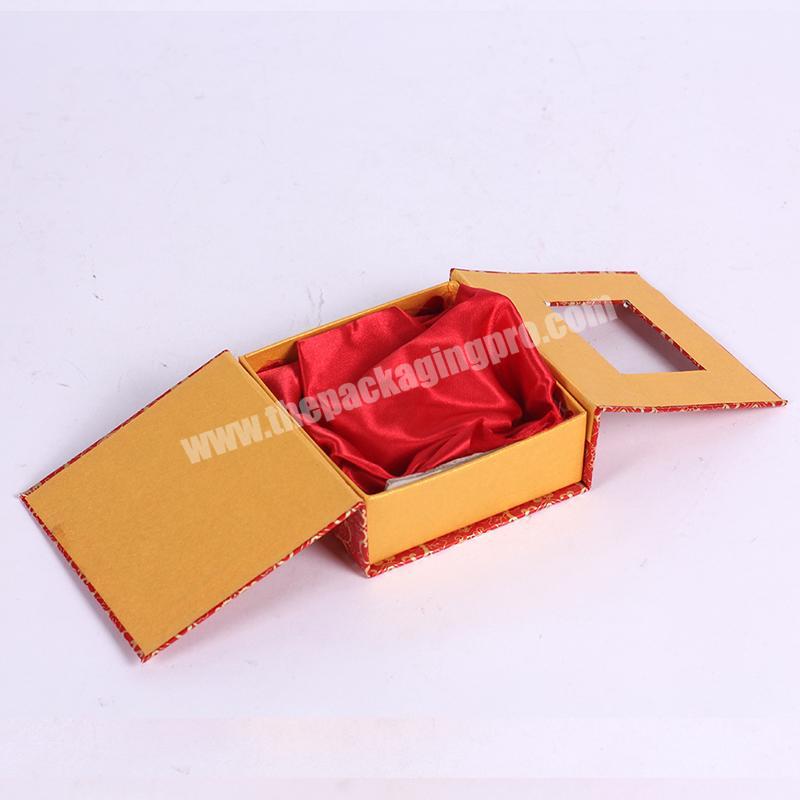 High quality custom wooden box packaging jewelry box for earings
