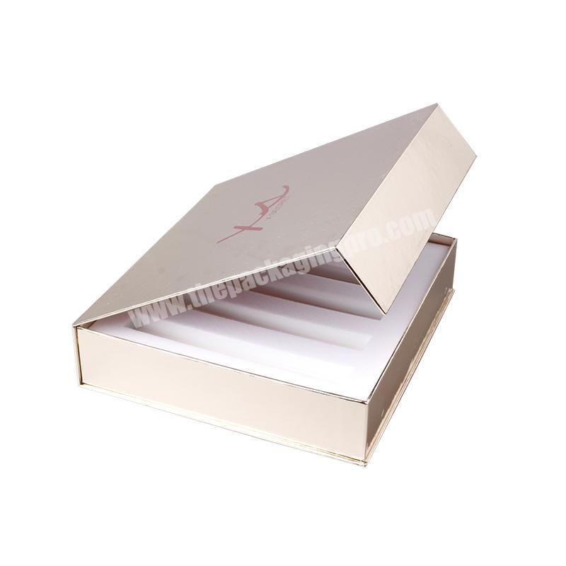 High quality customized cardboard paper cosmetic gift packaging set box